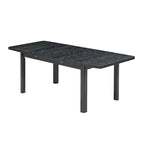 7-Piece Wooden Dining Table Set with Extendable Table & 6 Chairs