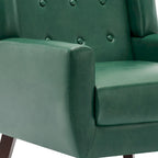 PU Leather Accent Chair Living Room Upholstered Armchair