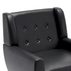 PU Leather Accent Chair Living Room Upholstered Armchair