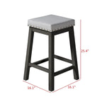 Africa 5-piece Counter Height Dining Table and Chair