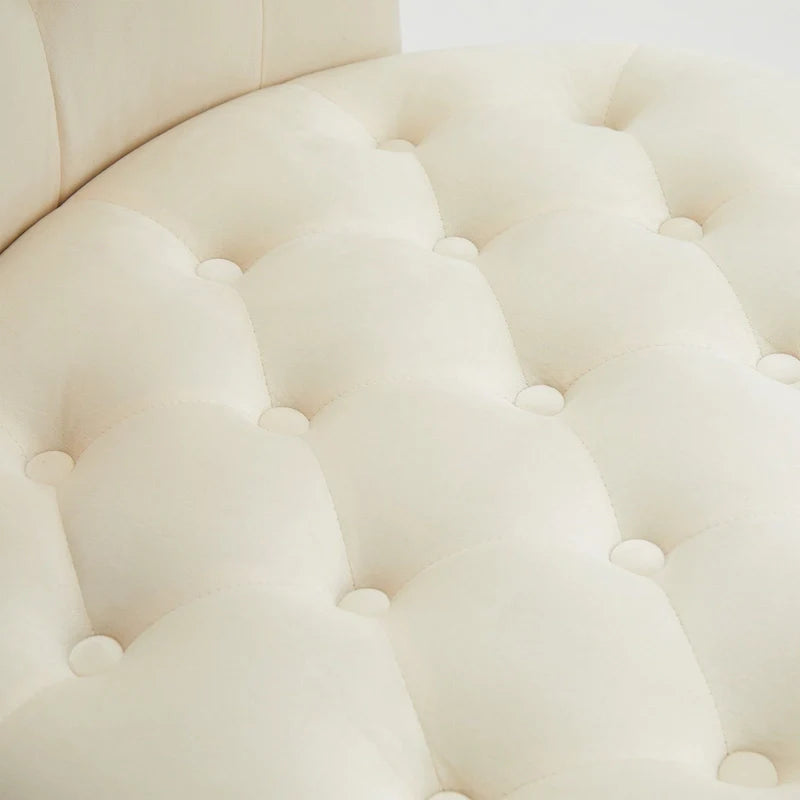 AVAWING Set of 2 Throne Royal Chair Thick Padding and Rubberwood Legs