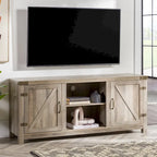 Middlebrook Firebranch 58-inch Barn Door TV Stand