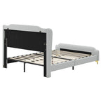 Uphou Modern Upholstered PU Leather Bed by Christopher Knight Home