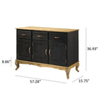 Wood Buffet Sideboard Green