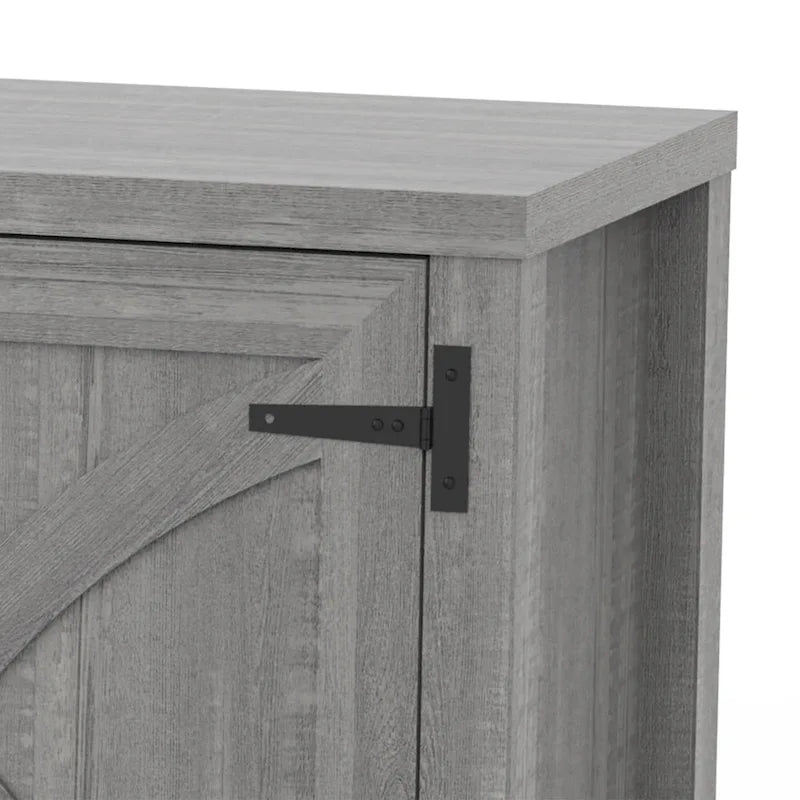 58 Farmhouse Electric Fireplace TV Stands Console Table for TV's up to 65