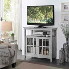 Convenience Concepts Big Sur Highboy 40 inch TV Stand with Storage Cabinets