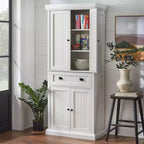 Buylateral Medicott Tall Kitchen Cabinet White
