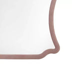 Acme Furniture Salonia Dresser Mirror Pink Velvet