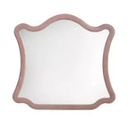 Acme Furniture Salonia Dresser Mirror Pink Velvet