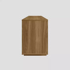 Techni Mobili Contemporary TV Stand for TVs up to 70" Oak: Modern Entertainment Center with Storage, Cable Management