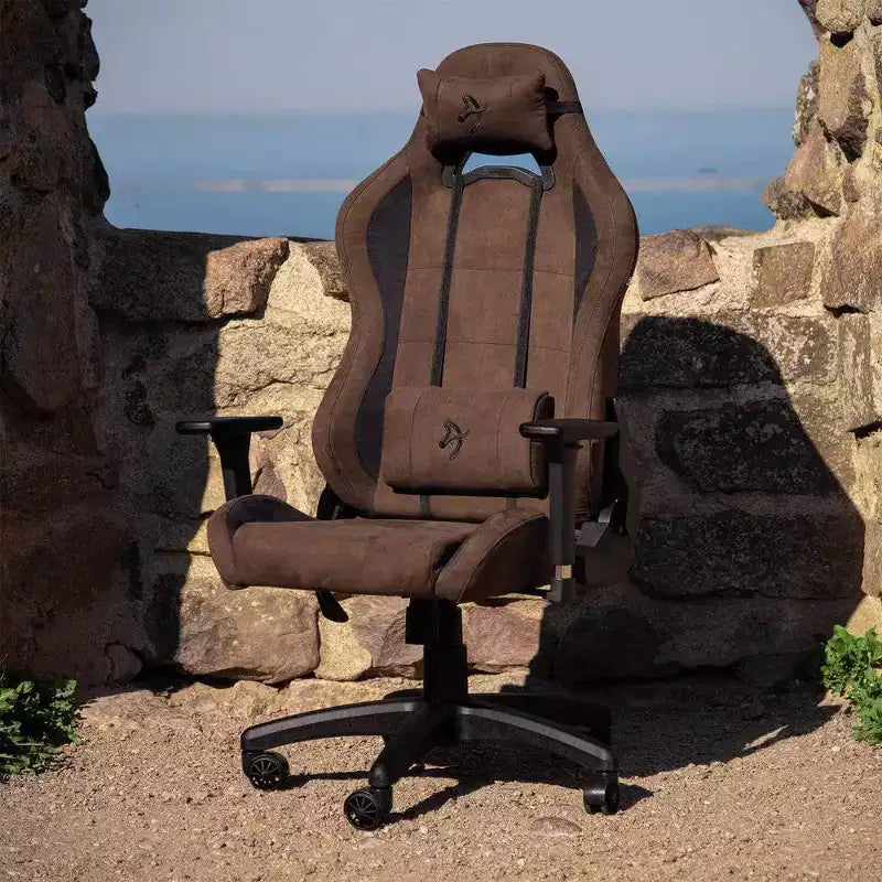 Arozzi Torretta Premium Super Soft Upholstery Office and Gaming Chair Brown