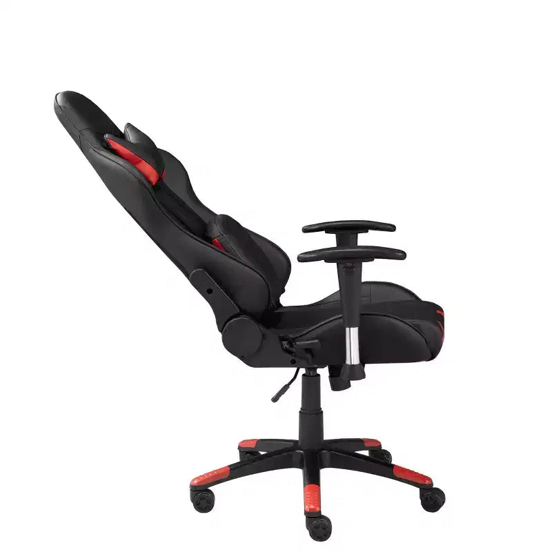 Brassex 52" Lucas Gaming Chair Black/Red