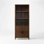 68.25" Dosinia Bookshelf Brown - Threshold™ designed with Studio McGee