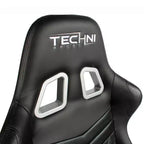 Ts-5100 Ergonomic High Back Racer Style Video Gaming Chair - Techni Sport: Swivel, Adjustable