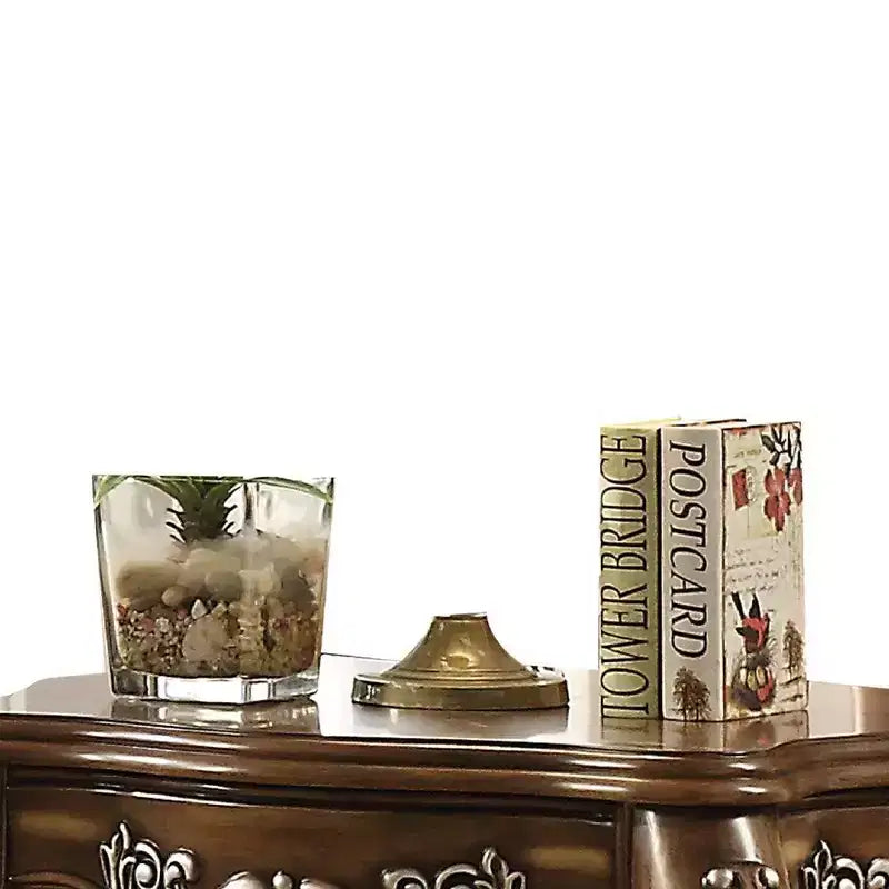 Acme Furniture Latisha Accent Table Antique Oak