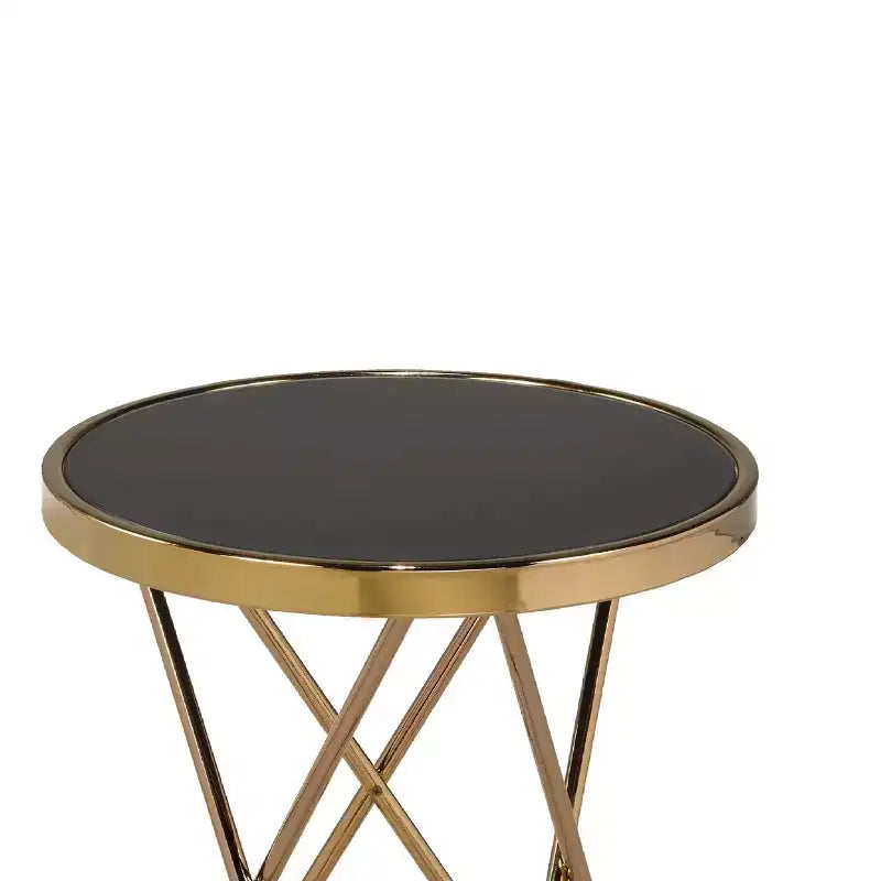 Brassex Xavier Accent Table Rose Gold