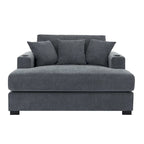 Three sizes Oversized Chaise Lounger with Pillows