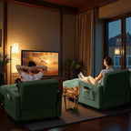 3-in-1 Adjustable Sleeper Sofa Bed, Pull Out Chair Sofa, Convertible Folding Bed for Living Room