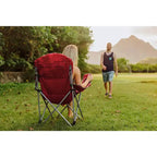 Oniva Outdoor Portable Reclining Camp Chair - Dark Red