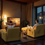 3-in-1 Adjustable Sleeper Sofa Bed, Pull Out Chair Sofa, Convertible Folding Bed for Living Room