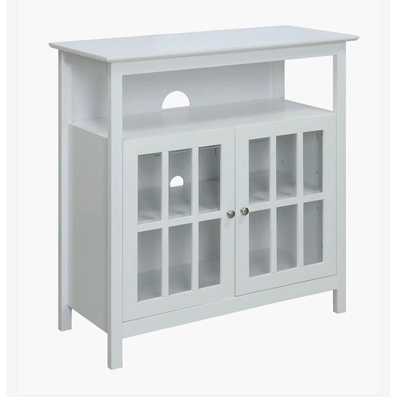 Convenience Concepts Big Sur Highboy 40 inch TV Stand with Storage Cabinets