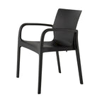 Alissa Resin Stackable All-Weather Dining Armchair, Set of 2