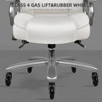 Bossin Big and Tall Executive Office Chair,500LBS Adjustable Lumbar Support Ergonomic Chair with High Back PU Leather Computer