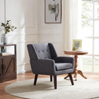 HUIMO Set of 2 Modern Tufted Accent Chair