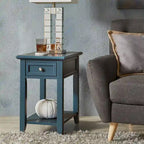 Zayden 1-drawer Side Table with Charging Station by iNSPIRE Q Bold