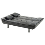 Lionel Faux Leather Sofa Bed