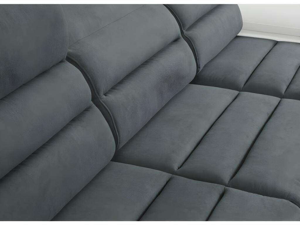 Corner Sectional Sofa - Blanc/Gris