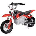 Razor MX350 Dirt Rocket Bike Electric Ride-On for Kids 8+, 140lb Weight Capacity, Red  24V Battery, Up to 14 Mph, 30-Min Run Time, Pneumatic Tires