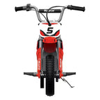 Razor MX350 Dirt Rocket Bike Electric Ride-On for Kids 8+, 140lb Weight Capacity, Red  24V Battery, Up to 14 Mph, 30-Min Run Time, Pneumatic Tires