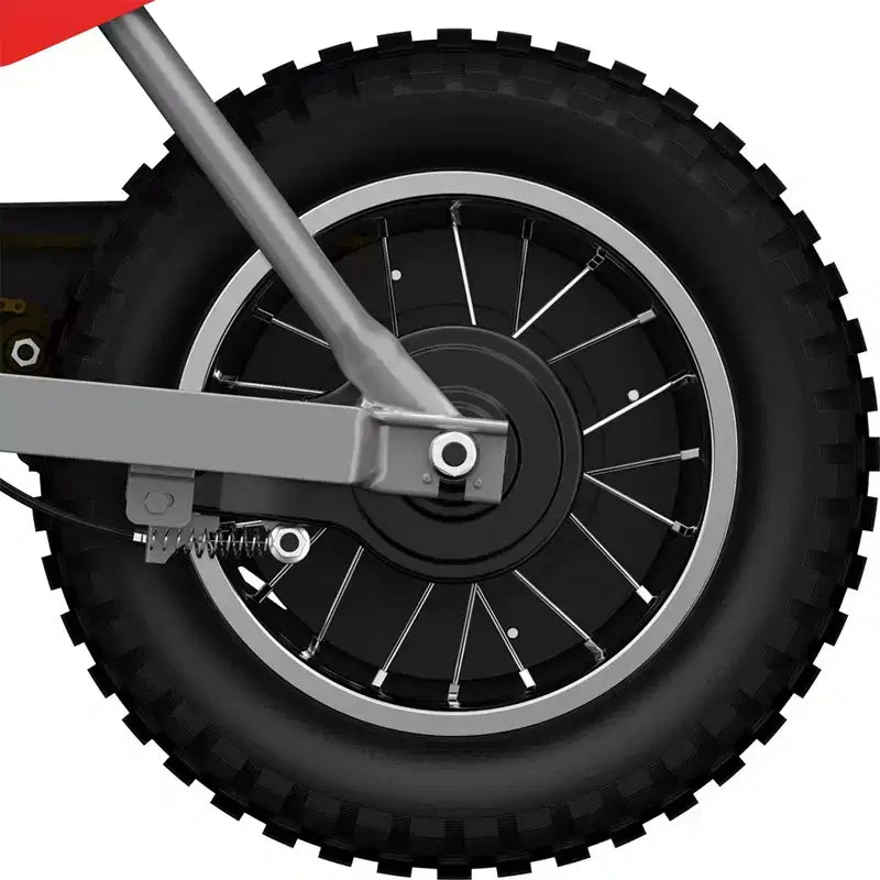 Razor MX350 Dirt Rocket Bike Electric Ride-On for Kids 8+, 140lb Weight Capacity, Red  24V Battery, Up to 14 Mph, 30-Min Run Time, Pneumatic Tires