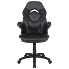 Flash Furniture X10 Gaming Chair Racing Office Ergonomic Computer PC Adjustable Swivel Chair with Flip-up Arms