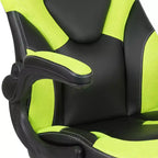 Flash Furniture X10 Gaming Chair Racing Office Ergonomic Computer PC Adjustable Swivel Chair with Flip-up Arms