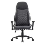 24/7 Shop At Home Ansar Diamond Stitched Faux Leather Gaming Chair