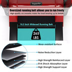 Costway 2.25HP Folding Electric Motorized Treadmill w/ Speaker White\Black\Blue