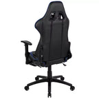 BlackArc Faux Leather Reclining Gaming Chair - Height Adjustable Pivot Arms, Pull-Out Footrest, Headrest & Lumbar Pillows