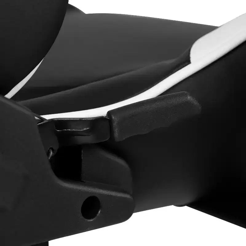 BlackArc Faux Leather Reclining Gaming Chair - Height Adjustable Pivot Arms, Pull-Out Footrest, Headrest & Lumbar Pillows