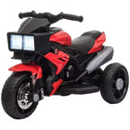 Aosom 6V Kids Motorcycle Dirt Bike Electric Battery-Powered Ride-On Toy Off-road Street Bike w/ Music Horn Headlights Motorbike for Girls Boy Blue