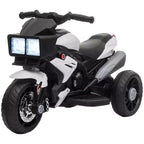Aosom 6V Kids Motorcycle Dirt Bike Electric Battery-Powered Ride-On Toy Off-road Street Bike w/ Music Horn Headlights Motorbike for Girls Boy Blue