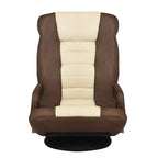 Costway 360-Degree Swivel Gaming Floor Chair with Foldable Adjustable Backrest