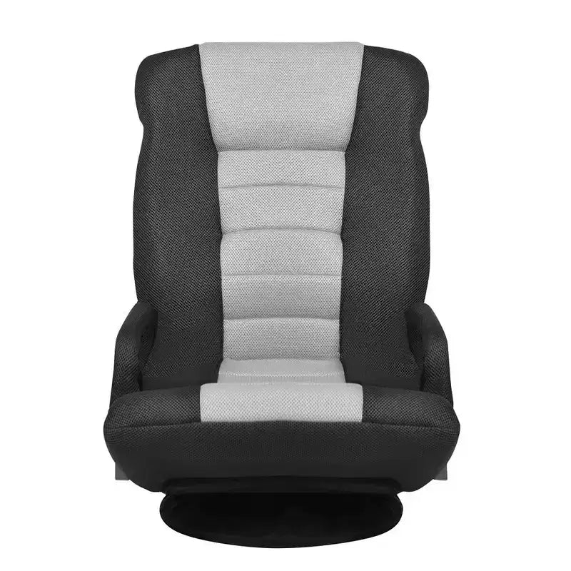 Costway 360-Degree Swivel Gaming Floor Chair with Foldable Adjustable Backrest