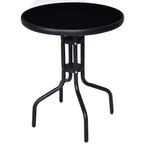 Costway 3 Pcs Bistro Set Garden Backyard Table Folding Chairs Outdoor Patio Furniture