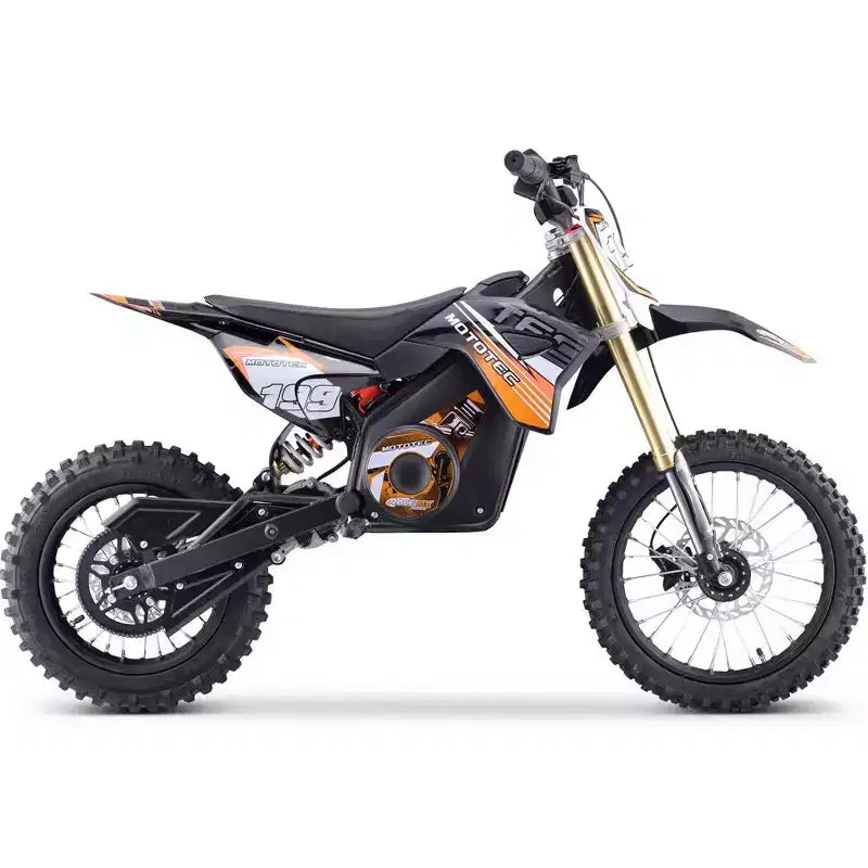 MotoTec 48v Pro Electric Dirt Bike 1500w Lithium Red