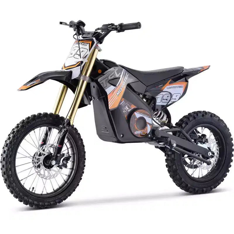 MotoTec 48v Pro Electric Dirt Bike 1500w Lithium Red