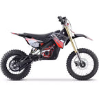 MotoTec 48v Pro Electric Dirt Bike 1500w Lithium Red