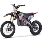 MotoTec 48v Pro Electric Dirt Bike 1500w Lithium Red