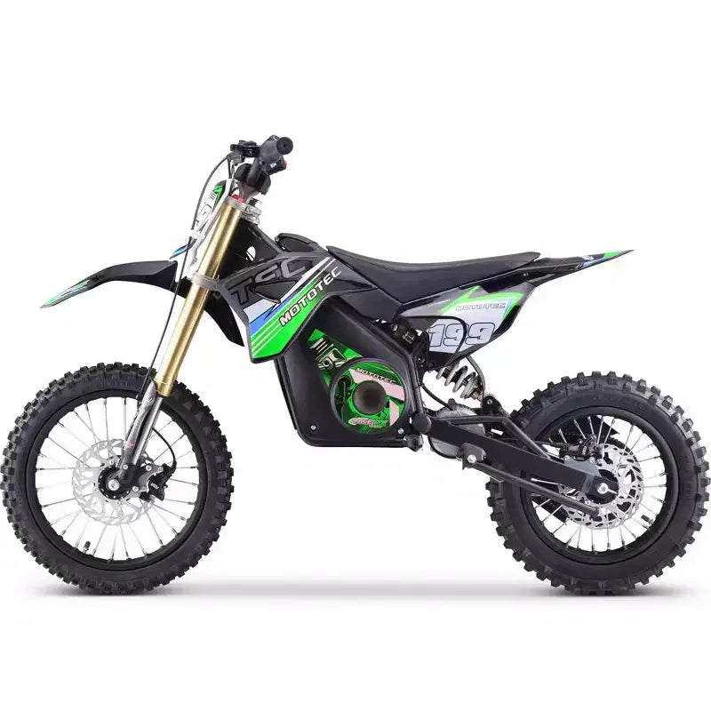 MotoTec 48v Pro Electric Dirt Bike 1500w Lithium Red